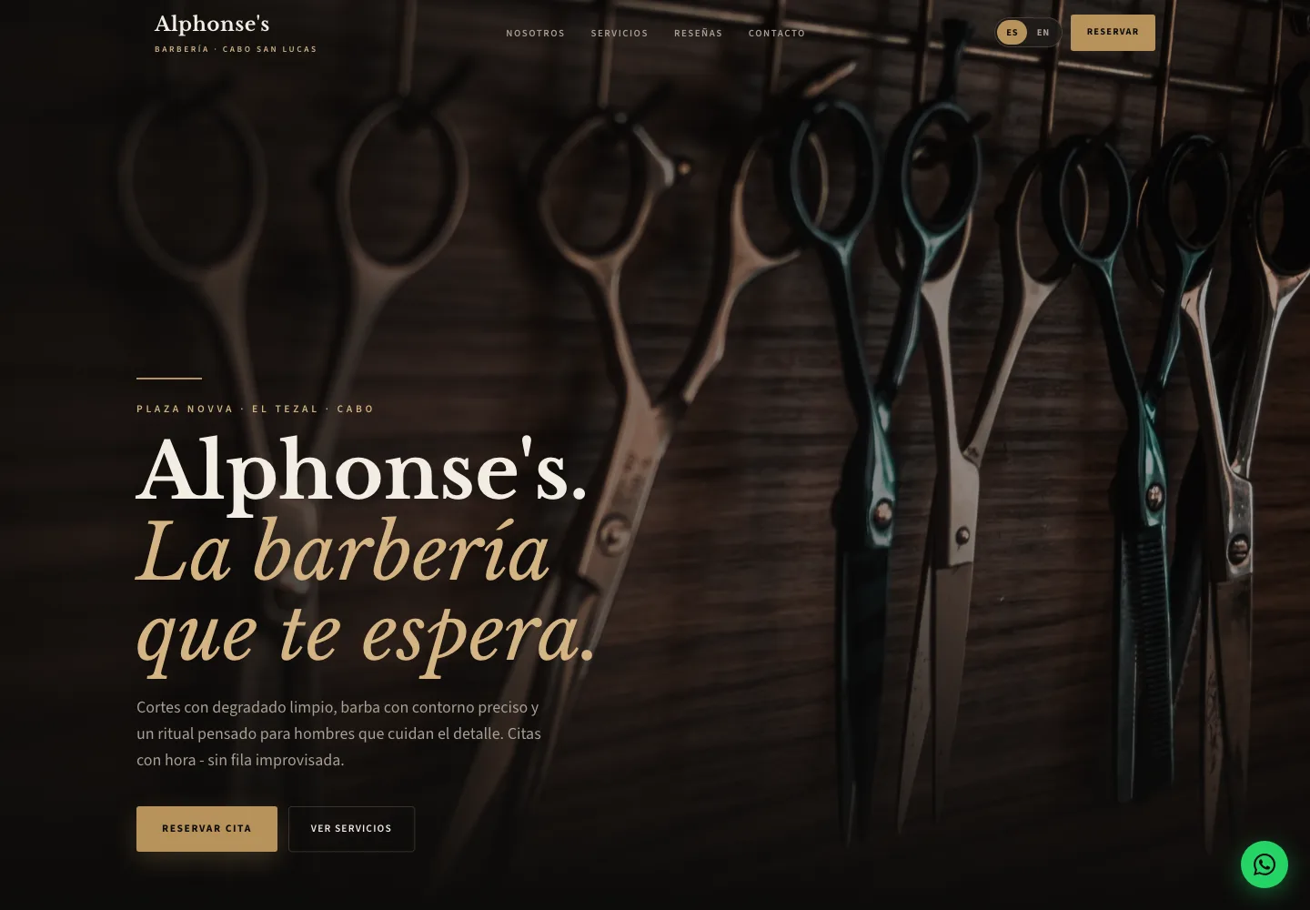 Alphonse’s Barber Shop screenshot 1